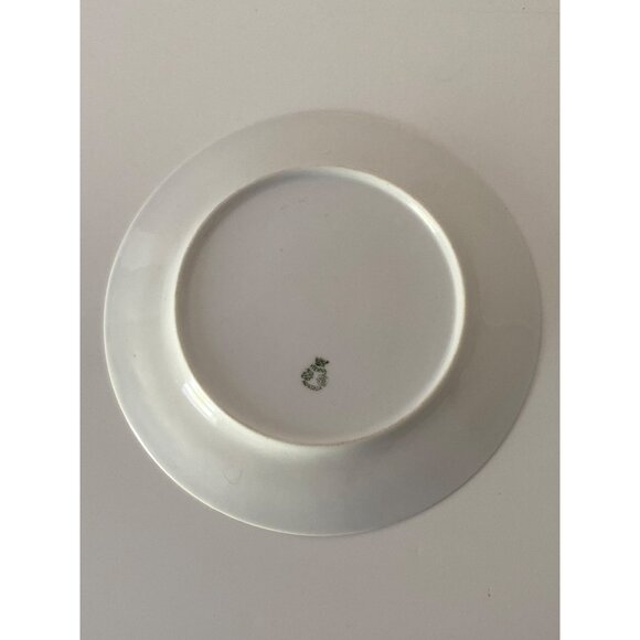 Vienna Austria Pink Rose China Salad Plate approx.7.5in Round Vintage - Picture 6 of 9